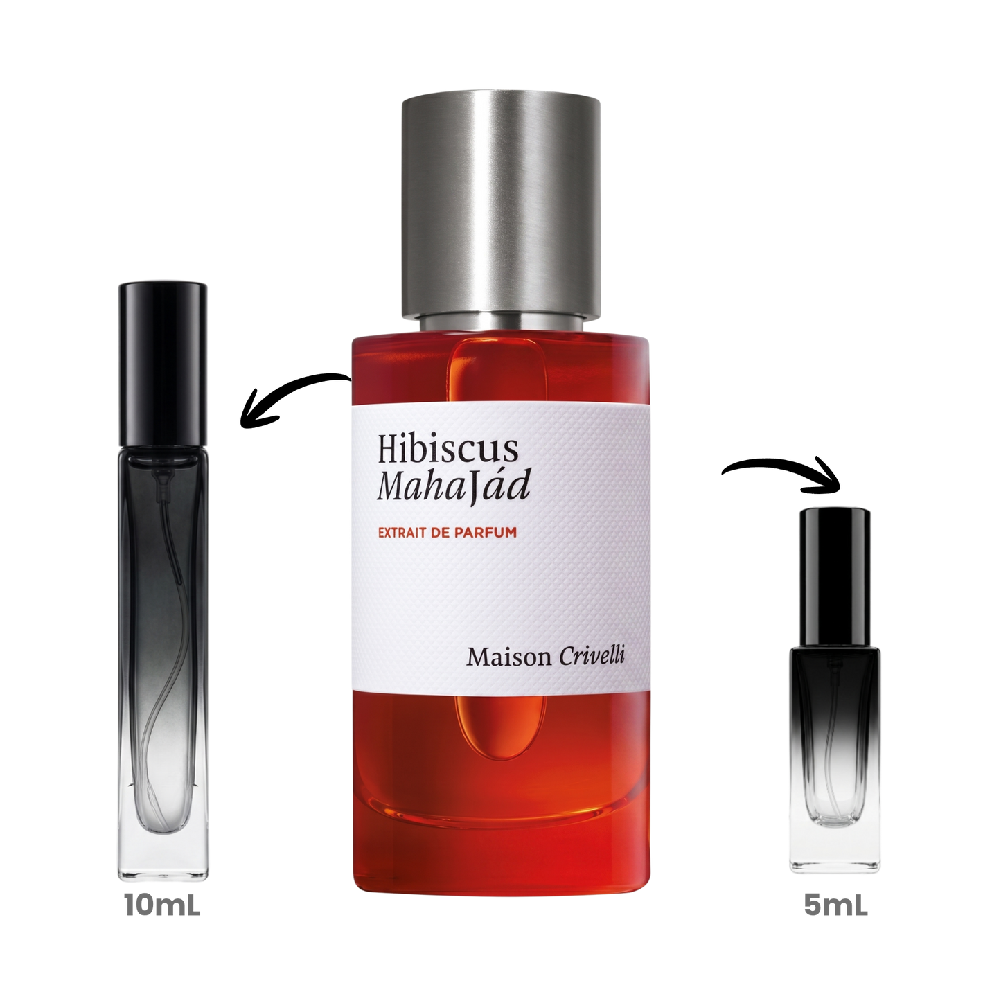 Hibiscus Mahajád Échantillon Extrait de parfum 10ml | Orizon7