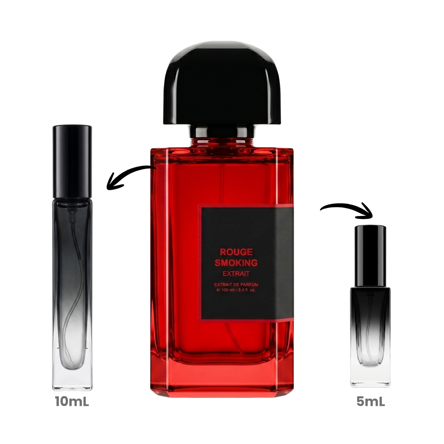 Rouge Smoking Échantillon Extrait de parfum 10ml | Orizon7