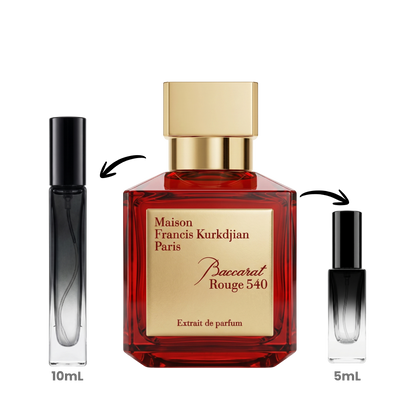 Baccarat Rouge 540 Échantillon Extrait de parfum 10ml | Orizon7