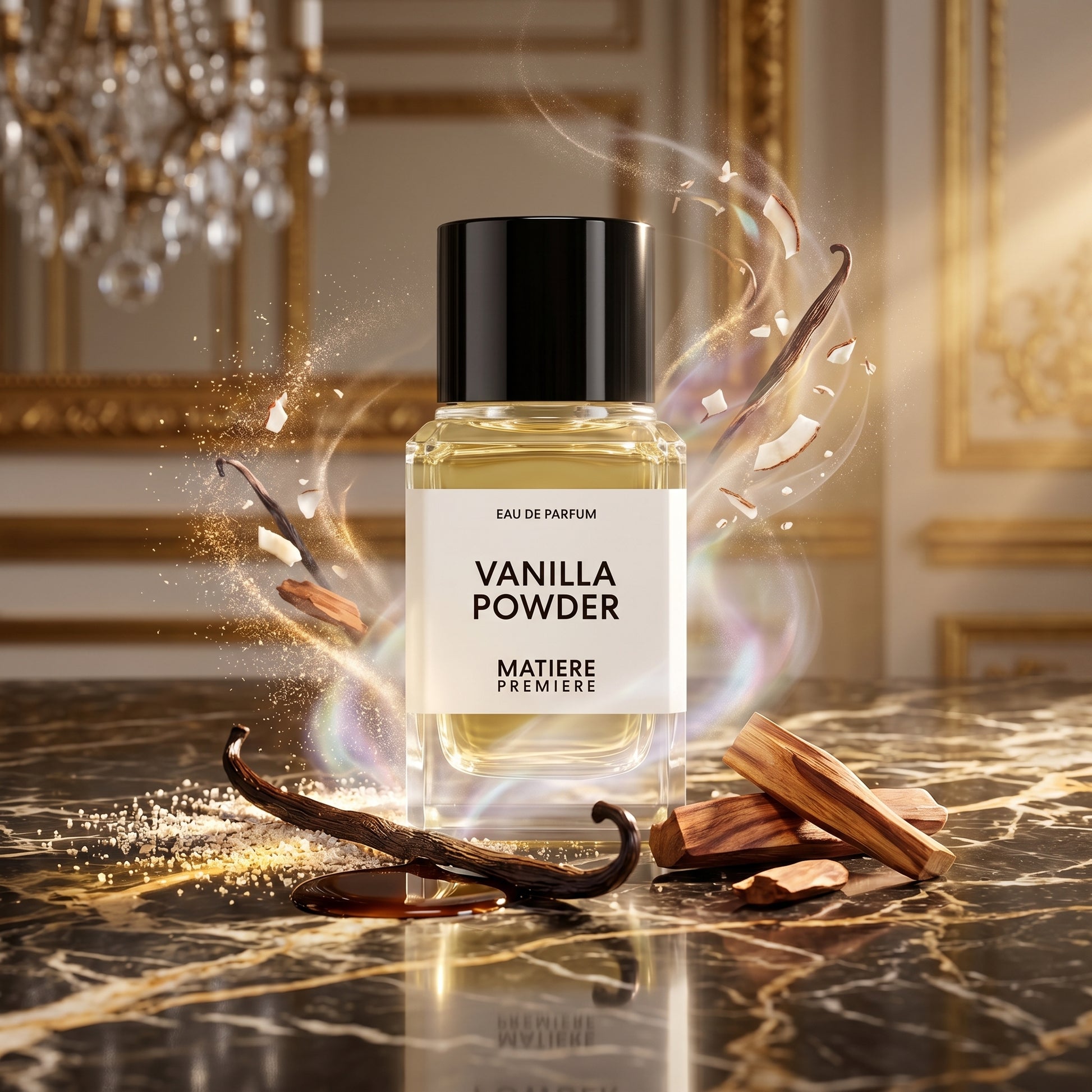 Échantillon Vanilla Powder Matière Première.