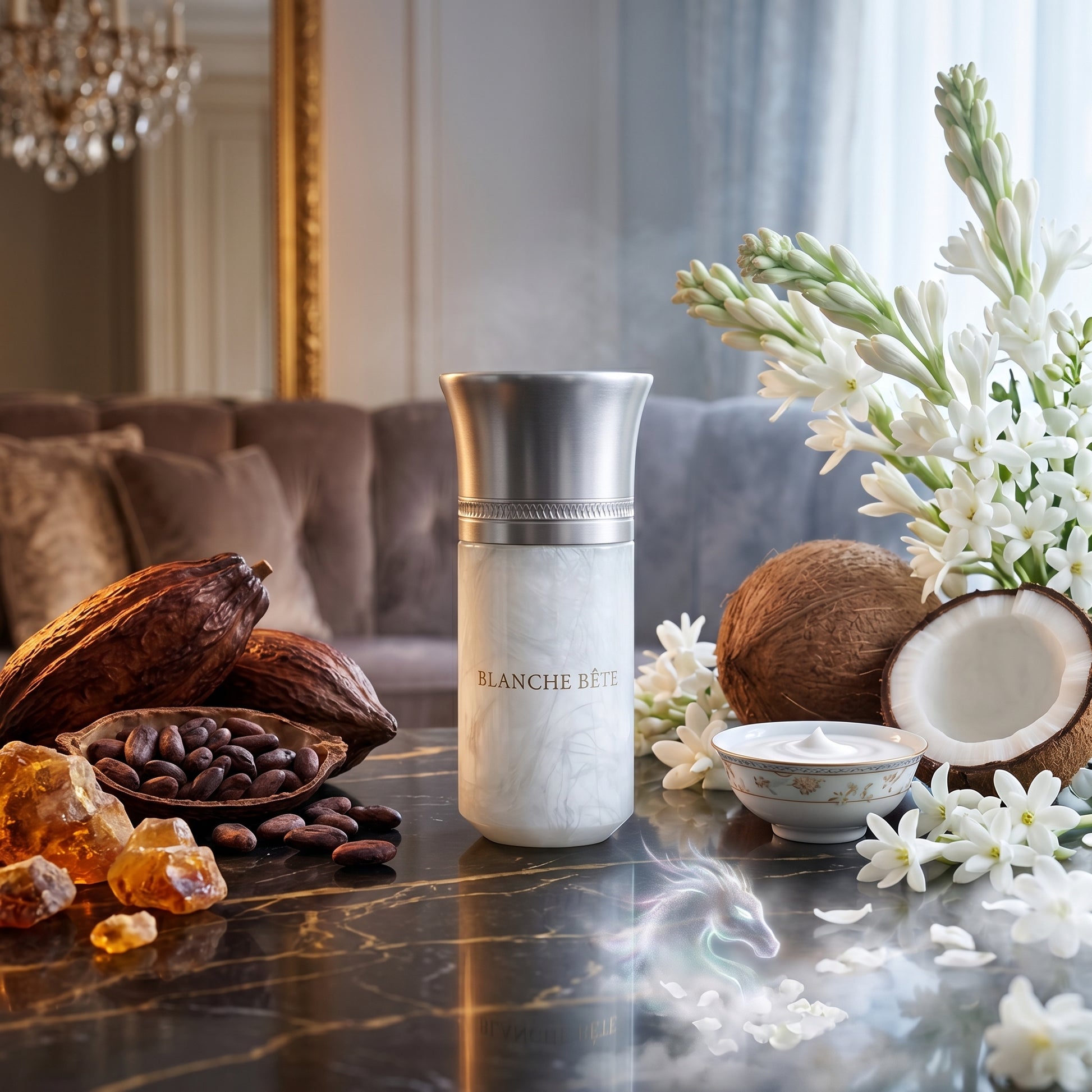 Parfum de niche onirique format voyage.