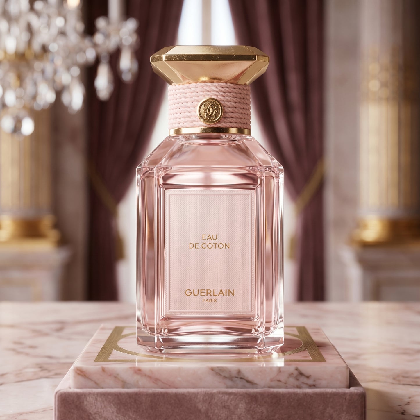 Échantillon parfum propre et cocooning.