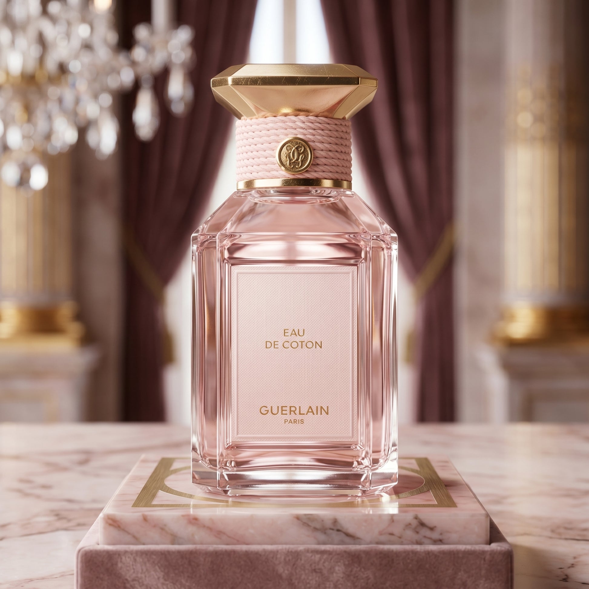 Échantillon parfum propre et cocooning.
