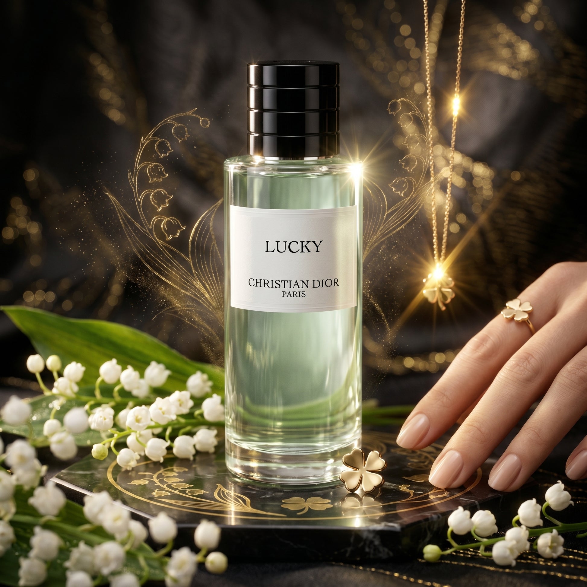 Parfum porte-bonheur Dior format test.