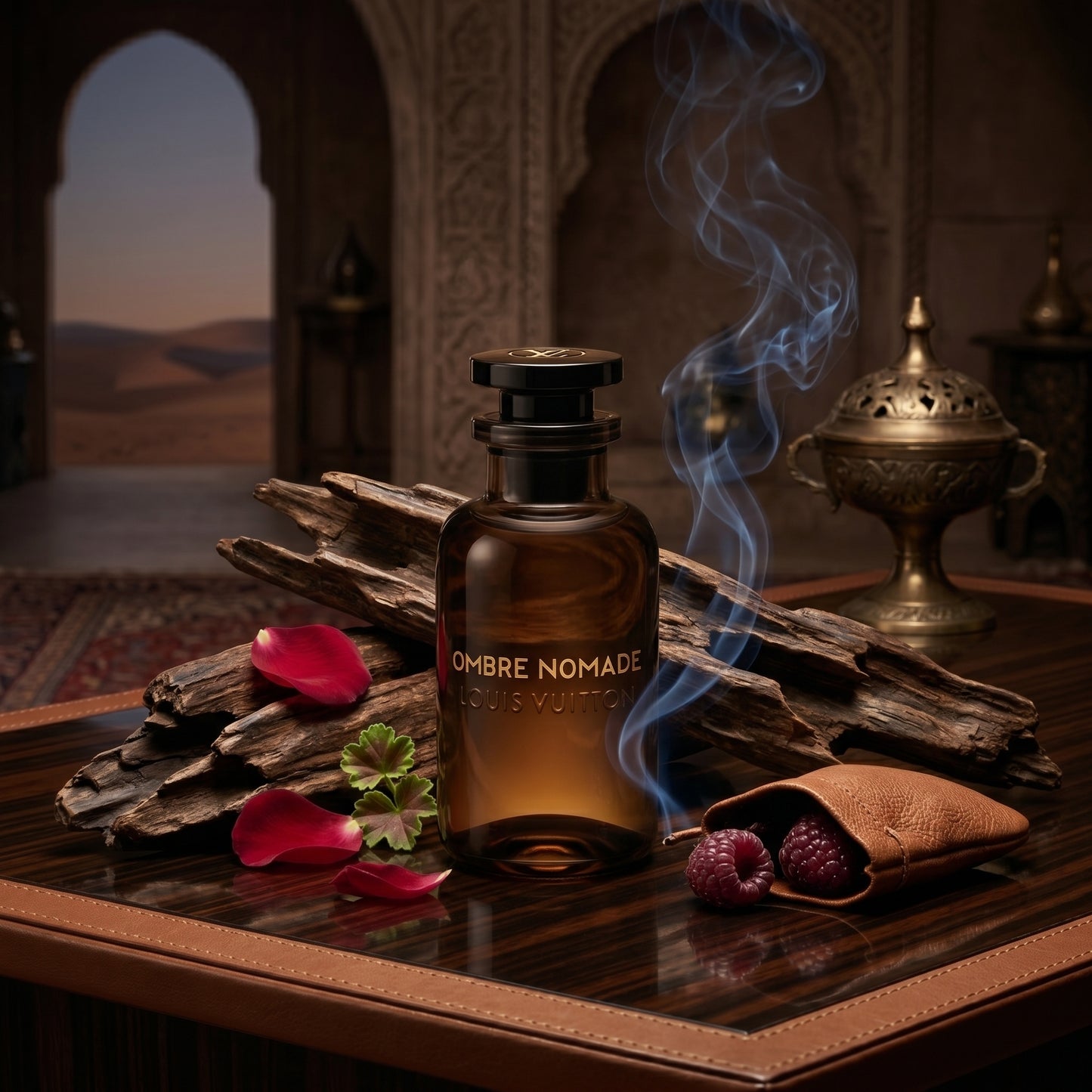 Vaporisateur d'essai Ombre Nomade de Louis Vuitton, extrait garanti Orizon7.