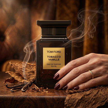 Échantillon Tobacco Vanille Tom Ford, format decant pour test sur Orizon7.