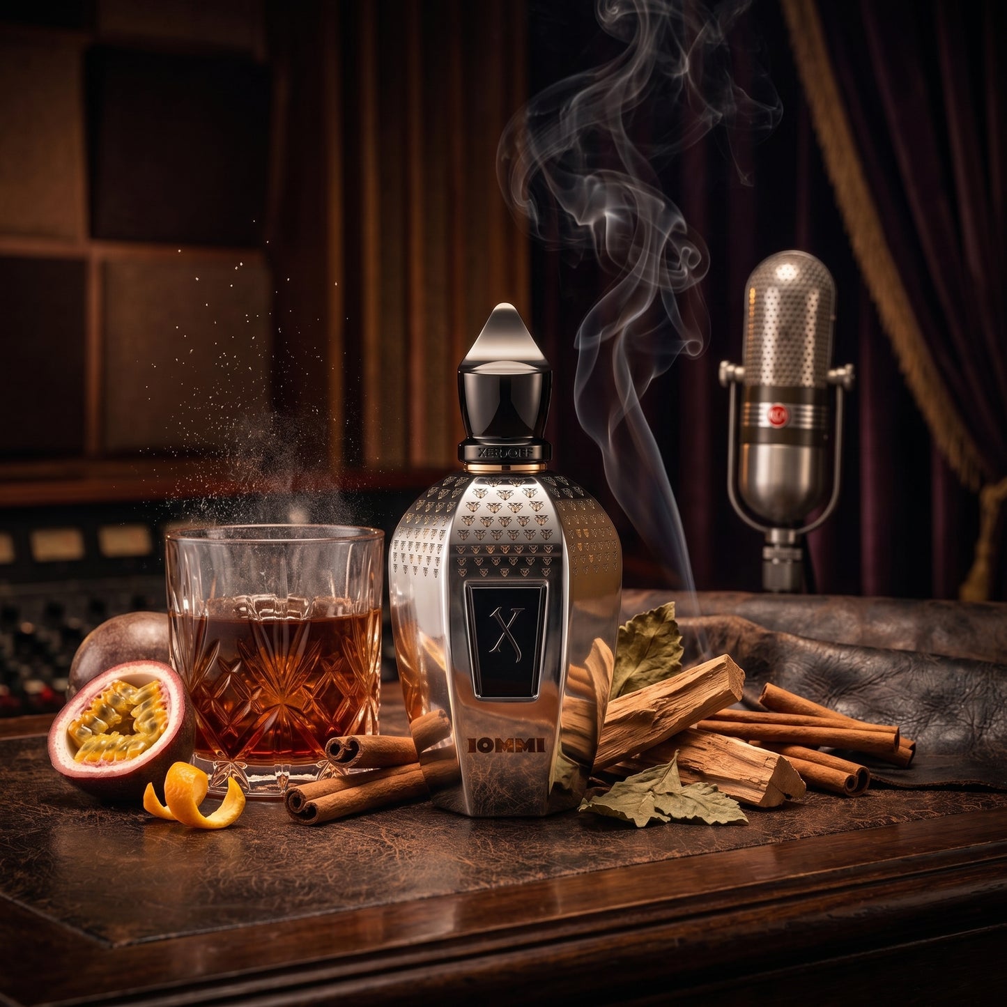 Petit vaporisateur du parfum Xerjoff Tony Iommi extrait par la boutique Orizon7.