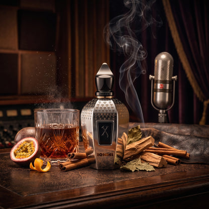 Petit vaporisateur du parfum Xerjoff Tony Iommi extrait par la boutique Orizon7.